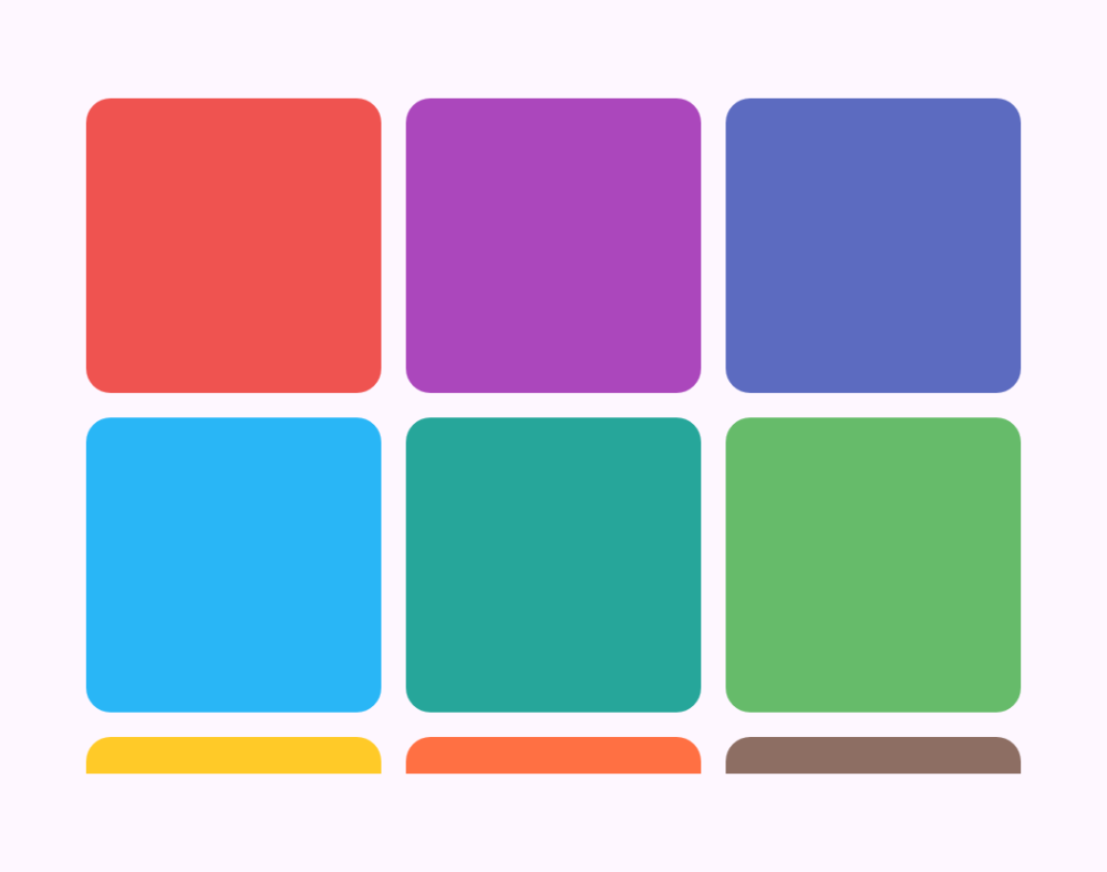 Lazy grid component detail screen from Compose Playground.