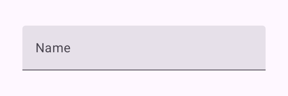 Text field component detail screen from Compose Playground.