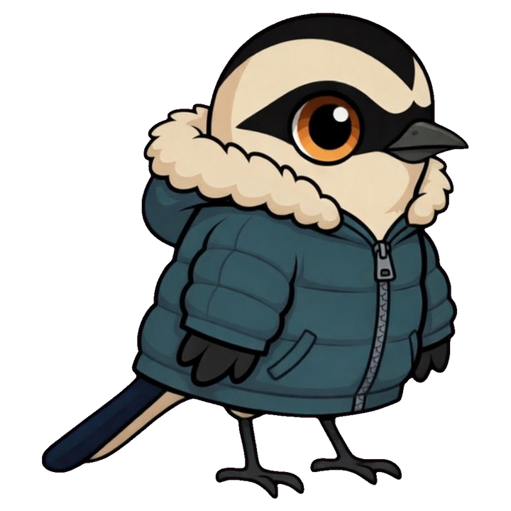 parka, hood down